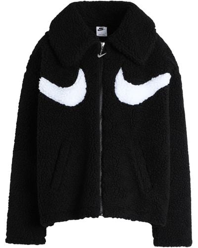 Nike Teddy Coat - Black