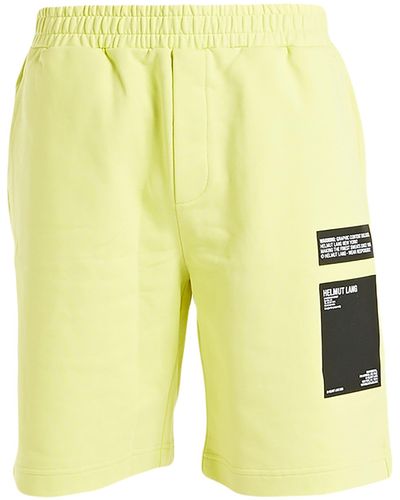 Helmut Lang Shorts & Bermuda Shorts - Yellow