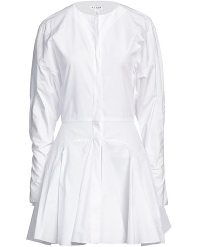 Alaïa Mini Dress - White