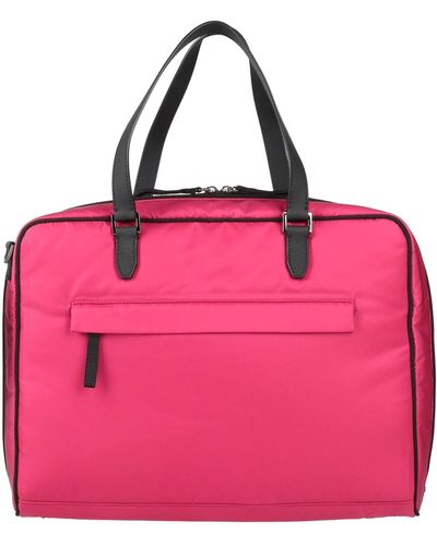 Golden Goose Fuchsia Handbag Textile Fibers - Pink