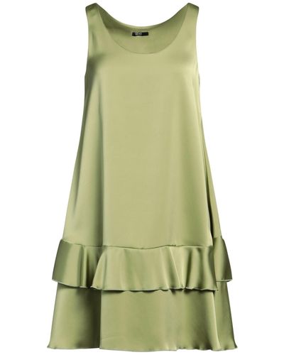 Liu Jo Light Mini Dress Polyester - Green