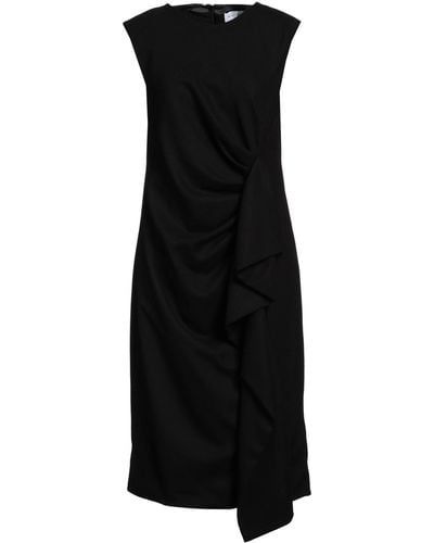 WEILI ZHENG Midi Dress - Black