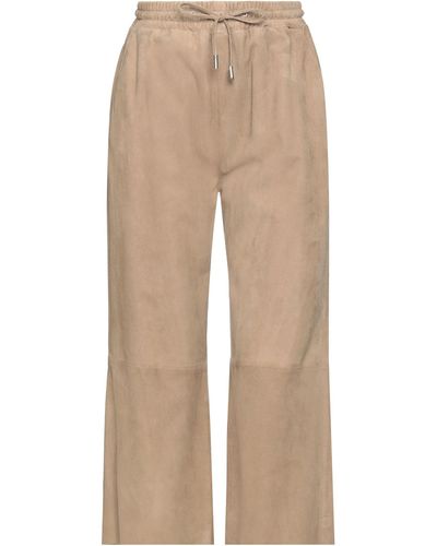 Oakwood Cropped Trousers - Natural