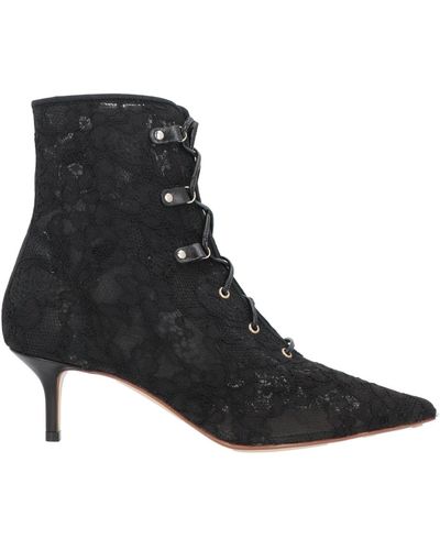 Francesco Russo Ankle Boots - Black