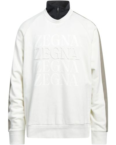 Zegna Sweatshirt - White