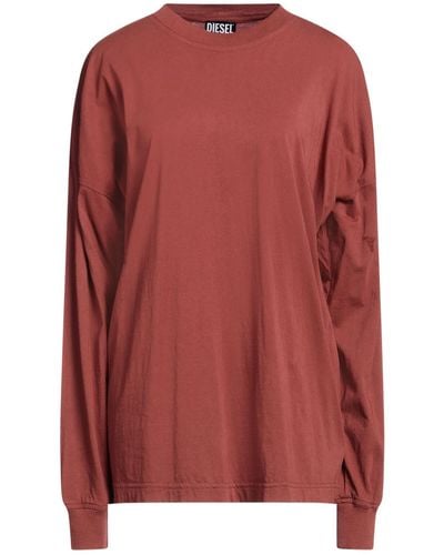 DIESEL Brick T-Shirt Cotton - Red