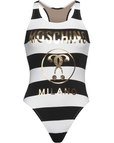Moschino One-piece Swimsuit - White