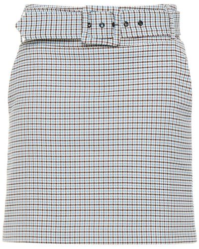 Veronica Beard Mini Skirt - Gray
