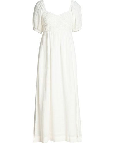 TOPSHOP Midi Dress - White