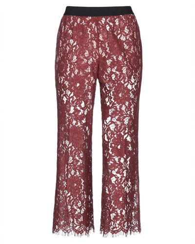 SCEE by TWINSET Trouser - Red