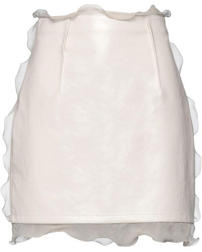 Fendi Mini Skirt - Natural