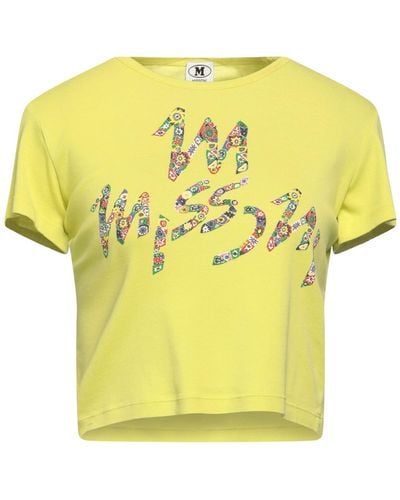 M Missoni T-shirt - Jaune