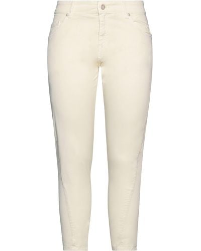 Twenty Easy By Kaos Trousers - Natural
