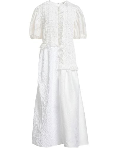 Cecilie Bahnsen Maxi Dress - White