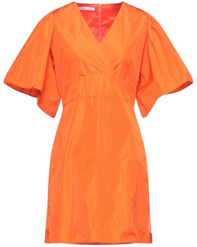 Caractere Mini Dress - Orange