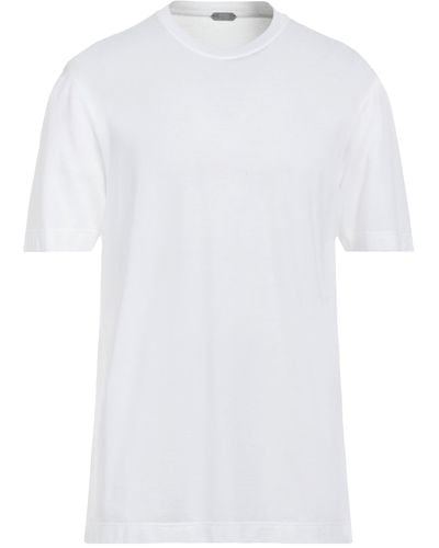 Zanone Camiseta - Blanco