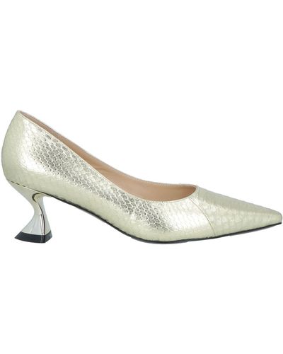 Jeannot Court Shoes - Metallic