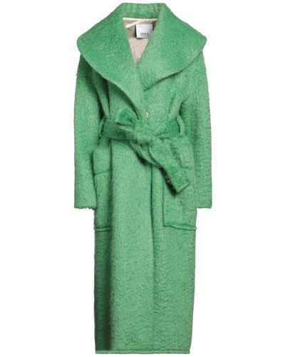 Erika Cavallini Semi Couture Manteau long - Vert