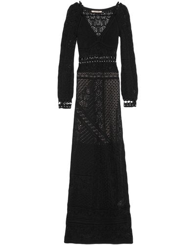 Roberto Cavalli Maxi Dress - Black