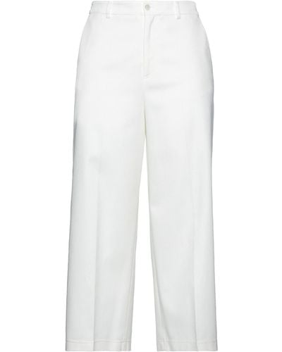 Agnona Pantalon - Blanc