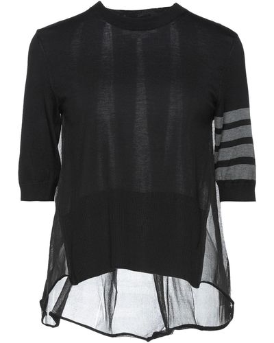 Thom Browne Pullover - Schwarz