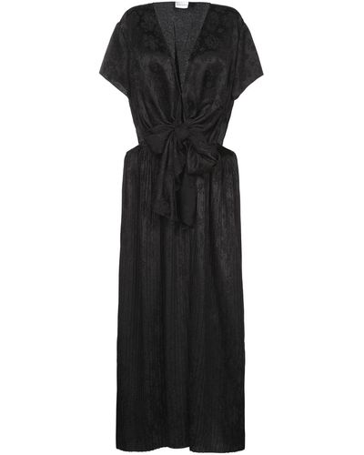 Magda Butrym 3/4 Length Dress - Black