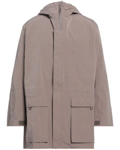 Y-3 Overcoat & Trench Coat - Brown