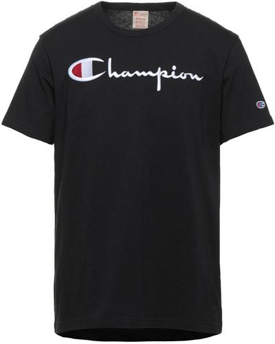 Champion T-shirts - Schwarz