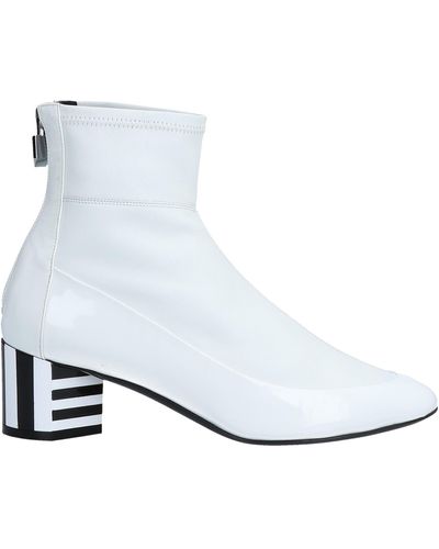 Pierre Hardy Ankle Boots - White