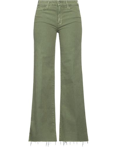 Mother Pantalon en jean - Vert