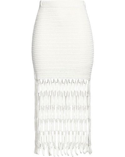 Ayni Midi Skirt - White