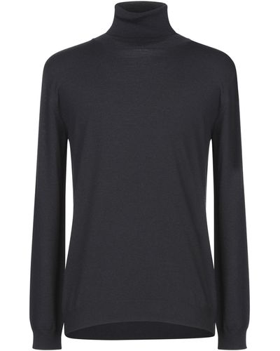 Zanone Turtleneck - Black