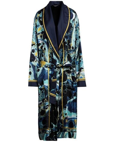 Dolce & Gabbana Overcoat & Trench Coat - Blue