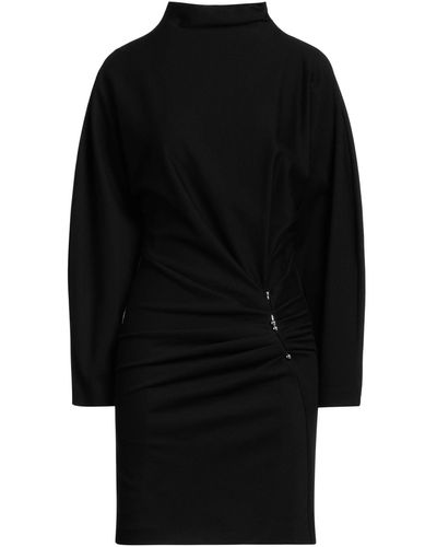 Dondup Mini Dress Viscose, Polyamide, Elastane - Black