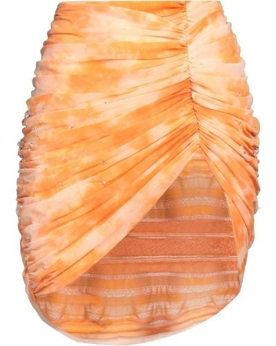 DES_PHEMMES Mini Skirt - Orange