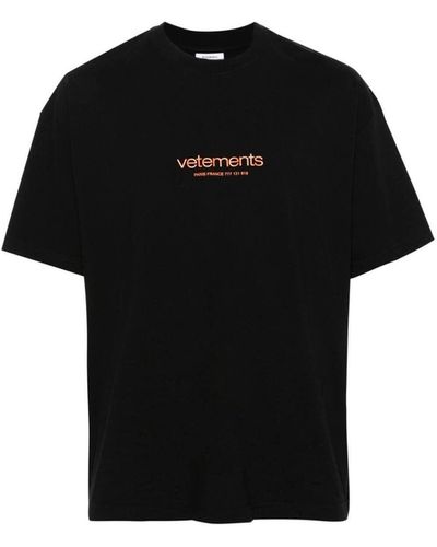 Vetements T-shirt - Nero
