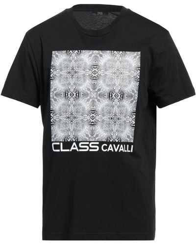 Class Roberto Cavalli T-shirts - Schwarz