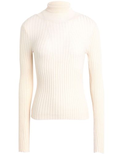 Pieces Turtleneck - White