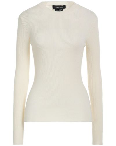 Canada Goose Ivory Jumper Wool - White