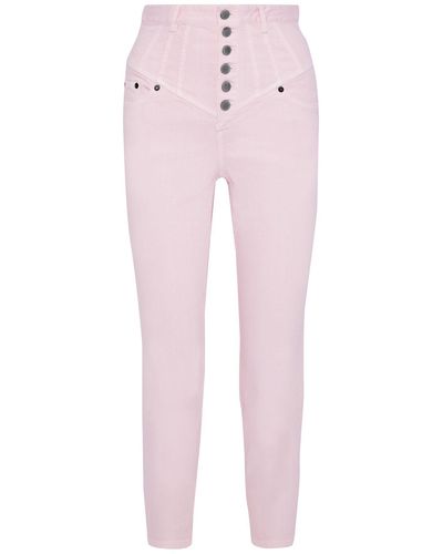 Marissa Webb Hartly High-rise Skinny Jeans - Pink