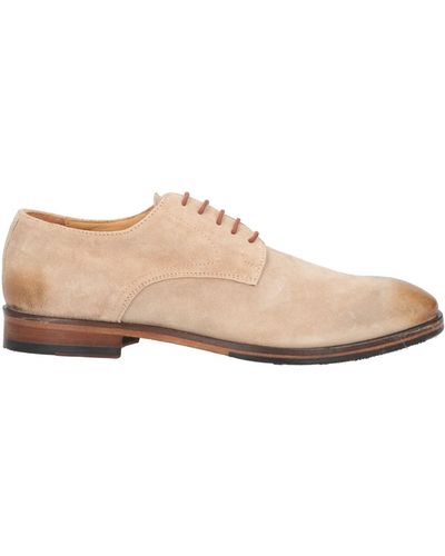 JP/DAVID Lace-Up Shoes Soft Leather - Pink