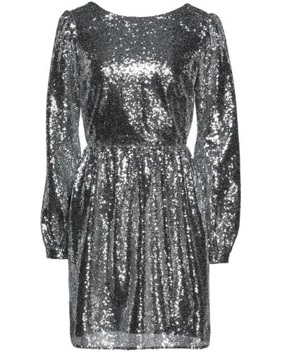 Saloni Mini Dress - Metallic