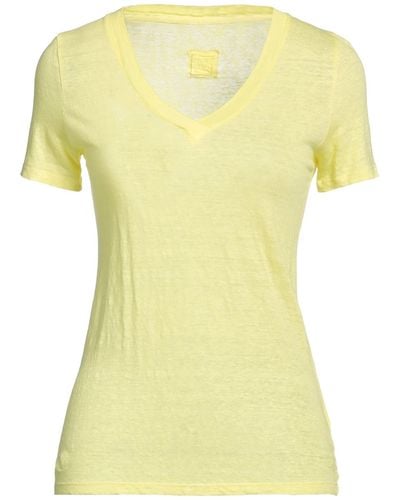 120% Lino T-shirt - Yellow