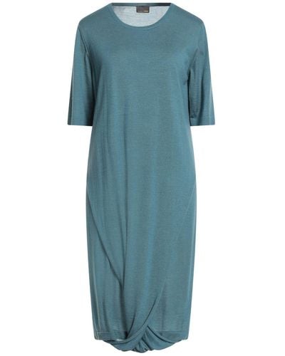 Fendi Midi Dress Cashmere, Silk - Blue