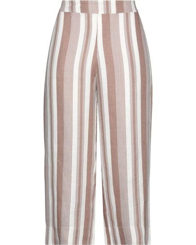 Alpha Studio Cropped Trousers - White
