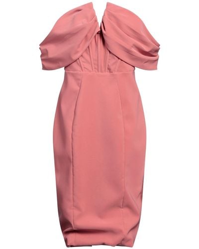 Lavish Alice Midi Dress - Pink