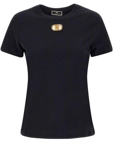 Elisabetta Franchi T-shirt - Noir