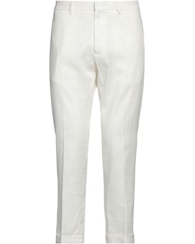 Paolo Pecora Pantalon - Blanc