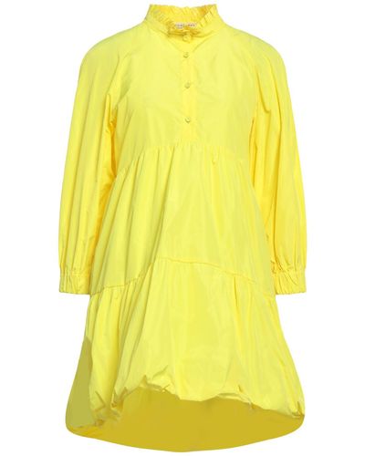 Philosophy Di Lorenzo Serafini Mini Dress - Yellow