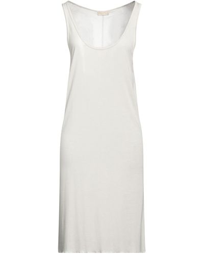 Aviu Ivory Mini Dress Viscose, Silk - White
